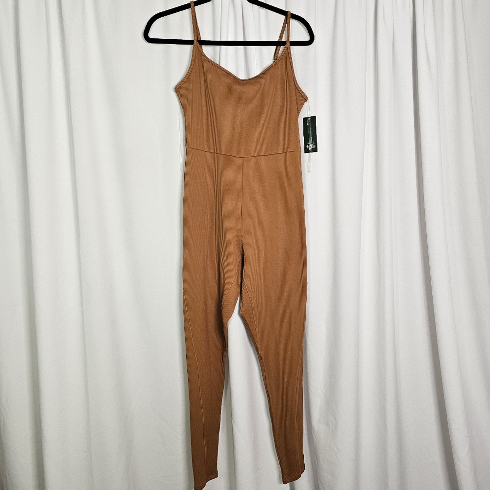 Women's Tan Jumpsuit (Also have in Black)